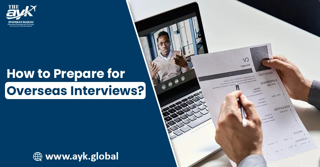 How to Prepare for Overseas Interviews